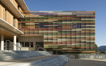 Versatile Use Cases example of Terracotta Cladding System installed on building renovation